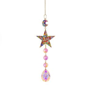 MIKE DUNBAR Cute Gardening Sun Catcher DIY Dreamy Crystal Wind Chime Creative Shiny Hanging Catcher Ornaments Window