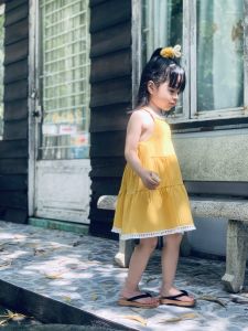 Váy Đầm Yếm tiểu thư 100% Cotton cho bé gái Đi Chơi Đi Biển Siêu Xinh Và Dễ Thương