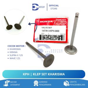 KPH KLEP SET KHARISMA / KARISMA / KIRANA / WAVE 125 / SUPRA X 125 / PAYUNG KLEP
