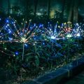 ♥【Readystock】 + FREE Shipping+ COD ♥ High Quality 90/120 LED Solar Light Outdoor Grass String Lights Lawn Firework Lamp Garden Lights. 