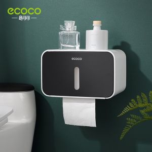 Waterproof Tissue Box Wall Mounted Paper Roll Holder Paper Dispenser For Hotel Home Bathroom Kitchen Toilet Decorations