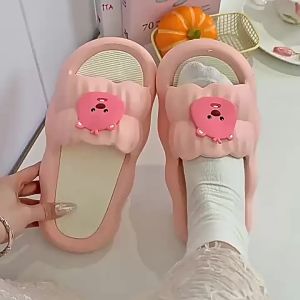 Tulip Slippers For Home High-End Style WomenS Outdoor Wear Sweet Summer Ins Non-Slip Sandals