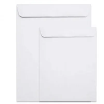 Xấp 100 bao bì thư A4 - A5 trắng loại dày