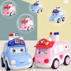 Mumystation mainan mobil mobilan anak bayi bentuk polisi ambulans truk