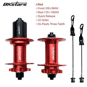 BKstars Hubs 32 Holes Bike Ball Bearing Aluminum Alloy Disc Brake Hubs MTB Cassette Hub 36 Holes