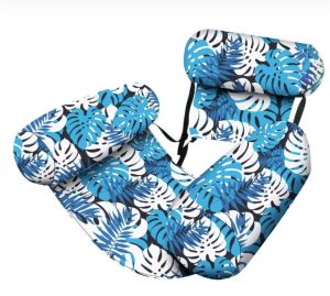 Swimming Pool Hammock Inflatable Chair Floating Lounge Chair Foldable Swimming Pool Float