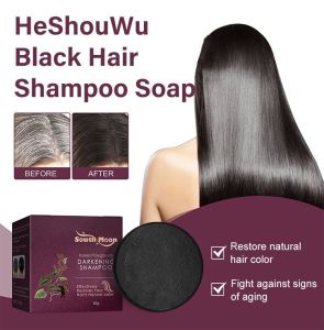 ECOOL HFH-He Shou Wu Black Hair Brightening Shampoo Soap