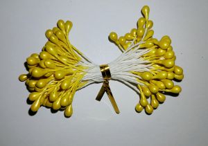Artificial Flower Stamen Center Piece Craft Material DIY Making Nylon Silk Paper Handmade
