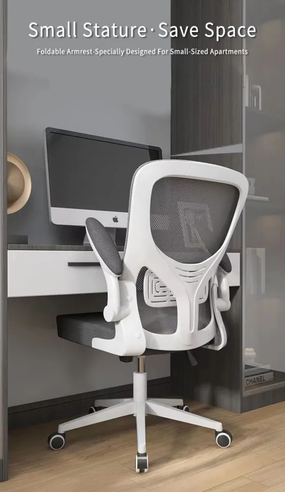 Ergonomic Office Chair Roller Chair Computer Chair with Arm Rest