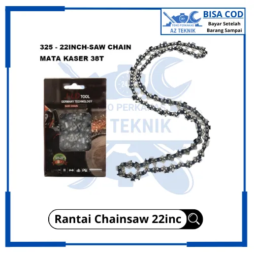 JLD Rantai Chainsaw 325-22 Rantai 22Inch Mata Belah Potong Kayu Rantai ...