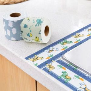 【COD&Fast Delivery】Washable Window Water-absorbing Sticker Self Adhesive Reusable Self Adhesive Tape Universal Waterproof Anti-mildew Stickers Home Kitchen