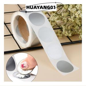 HUAYANG01 [2023 new HOT FASHION] 300 cái Vòng bạc scratchs Off Stickers 1 inch scratchc Off nhãn Sticker