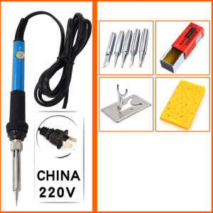 Professional Automatic Feed Soldering Gun Kit Auto Welding Soldering Iron 220V 60W Adjustable Electric Temperature Tool