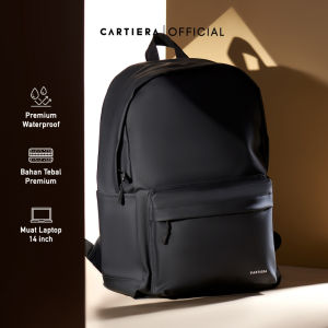 Cartiera Dapper Bag Tas Laptop Ransel Pria Wanita Anti Air Waterproof Premium Backpack Sekolah Kantor Kerja Outdoor