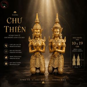 CẶP TƯỢNG TRANG TRÍ ĐỂ BÀN CHƯ THIÊN GIÚP KHÔNG GIAN THÊM PHẦN BÌNH YÊN