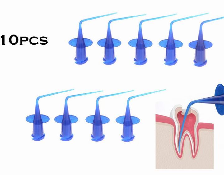 Dental disposable Plastic Tip Endo Irrigation Disposable Needle Tip For