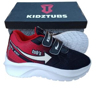 Sepatu Sekolah Anak Laki Laki Sepatu Warna Hitam Murah Tali Perekat Rekat Kecil Tanggung Umur 6-10 Tahun PAUD TK SD SMP SMA Kelas 1 2 3 4 5 6 7 8 9 0-KIDZTUBS1953040724