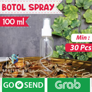 (100 PCS) Botol Spray Botol Parfum Botol Hand Sanitizer 100 ml Botol Semprotan Botol Spray 100ml