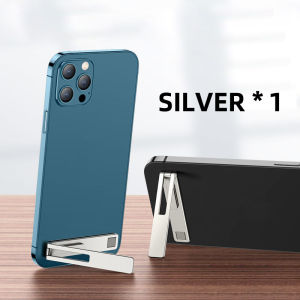 Fonken Metal Phone Holder Kickstand Universal Mini Folding Desk Tablet Stand Mount for Samsung Xiaimi Huawei L Shaped Socket