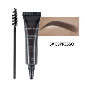WOOLOVE Eyebrow Cream Gel with Brush Waterproof Eyebrow Enhancer Makeup Microblading Eyebrow Tattoo Pen Tint Long Lasting Eye Brow