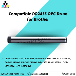 eTONER OPC Drum DR2455 DR-2455 DR 2455 Compatible for Brother