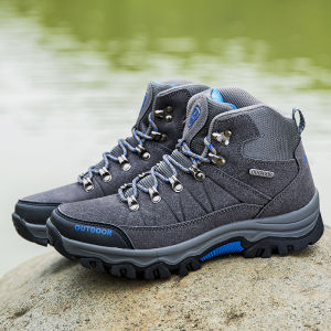 Import Sepatu Gunung Boots Pria Olahraga Outdoor Waterproof Hiking Shoes Premium Quality Mendaki Casual Kerja Adventure Touring 368