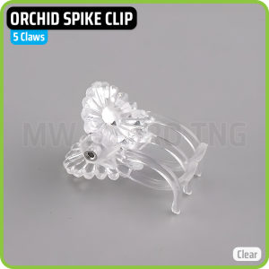 10 Pcs - Orchid Flower Spike Plant Support Clip | Klip Jepitan Penyangga Tangkai Bunga Anggrek Dekoratif