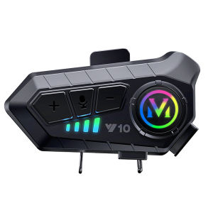 【New】Y12 PRO Headset Helm Bluetooth Sepeda Motor Headset Hands Music Sharing 500M Intercom Dua Arah Dan Peringkat Tahan Air IPX6