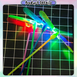 [Little B House] LED Flying Toy Dragonfly Stick LED Flying Fairy Arrows Classic Toys 发光竹蜻蜓 Mainan Kipas Terbang - BT443