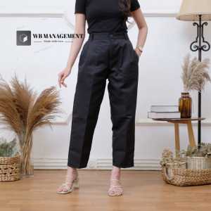 Annes Pants - Celana Wanita Kekinian Highwaist - Celana Basic Cewek Jumbo Murah