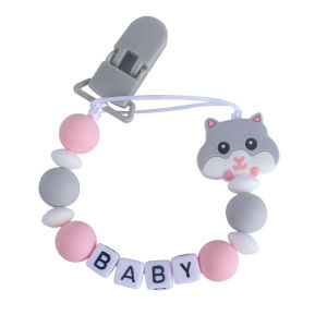 PC 10 | TALI EMPENG DAN TEETHER BISA CUSTOM NAMA | PACIFIER CLIP | TEETHER TALI DOT EMPENG CHAIN GANTUNGAN BAHAN SILIKON AMAN BPA FREE | RUZAIN MALL