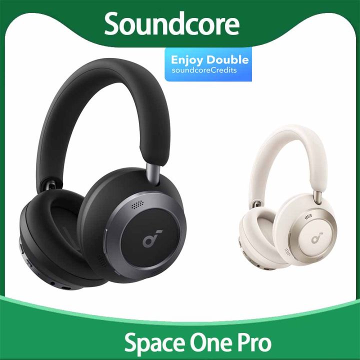 New Arrival Anker Soundcore Space one pro Wireless Bluetooth Headphone  Foldable 60H Playtime ANC Gaming Headset with Mic Lazada PH