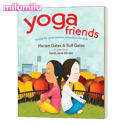 Milu Picture Book Yoga Friends Hardcover Original English Books