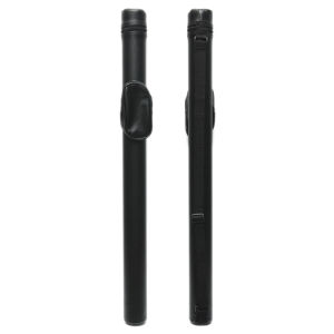Billiard Cue Hard Case 1 Stick 2 Holes Billiard Pool Cue Stick Carrying Case Bag Black