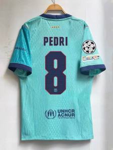 AE2627 Real Madrid and Barcelona jerseys 10 Mbappe Yamal 11 Rafinha home and away player edition jersey