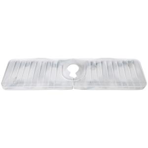 Practical Spill Resistant Under Sink Silicone Mats Flexible Cabinet Protectors for a Tidying Kitchen Space Saving