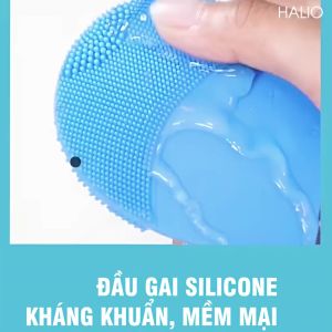 Máy Rửa Mặt Dành Cho Mọi Loại Da Halio Facial Cleansing & Massaging Device - Bảo Hành 24 Tháng