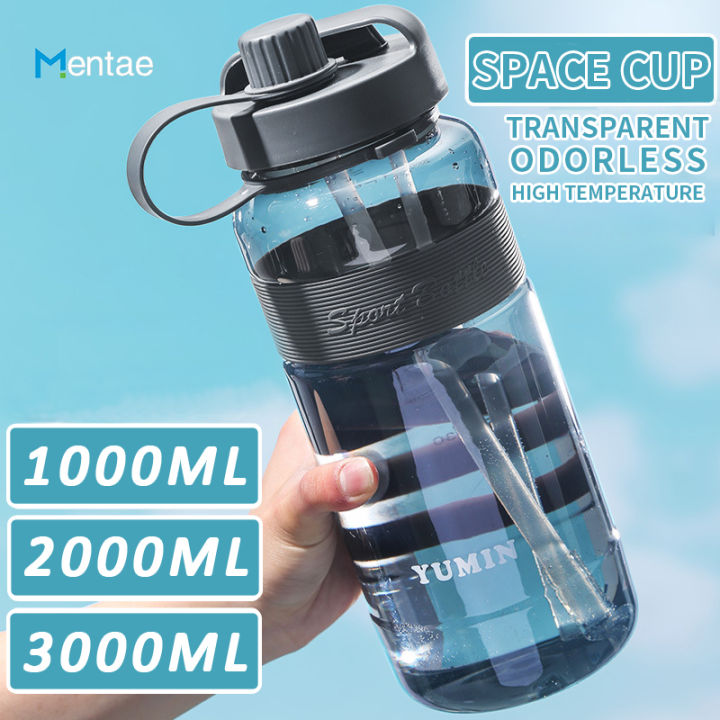 Large Capacity Water Bottle Sport Unbreakable Water Bottle Double ...