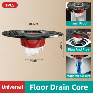 Durable Floor Drain Core Quick Drainage Deodorant Device Anti-Return Water Insect-Proof Drain Strainer Core For Home