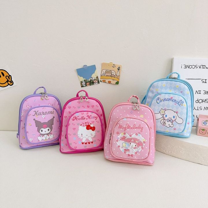 SELENAAL kuromi bag kuromi school bag Melody Kuromi Cartoon Backpack ...