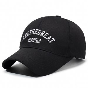 Baseball ARETHEGREAT Cap Retro INS Embroidered Student Sports Casual Peaked Cap Adjustable Cap