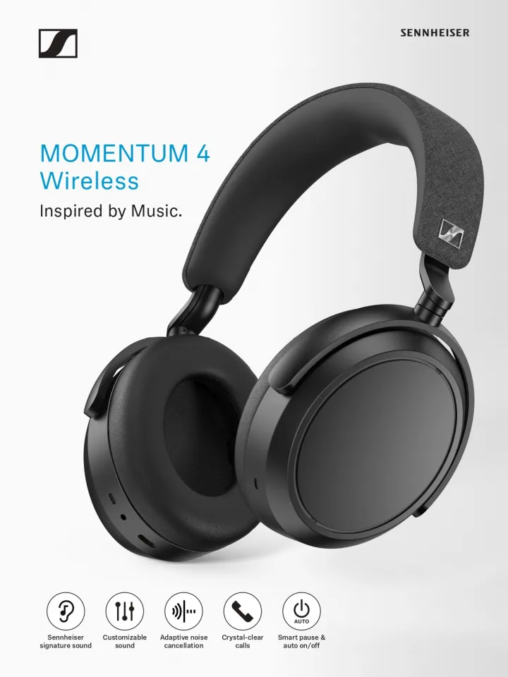 Sennheiser Official Momentum 4 Wireless Headphone - M4 | Lazada