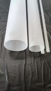 Frosted Acrylic Large Caliber 70 75 80 85 90 95 100 110 120mm Translucent Plexiglass PMMA Hollow Tube Customizable Length