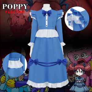 Poppys Playtime 4cos Red-haired girl Bobby dress for Halloween cosplay Stage Performance