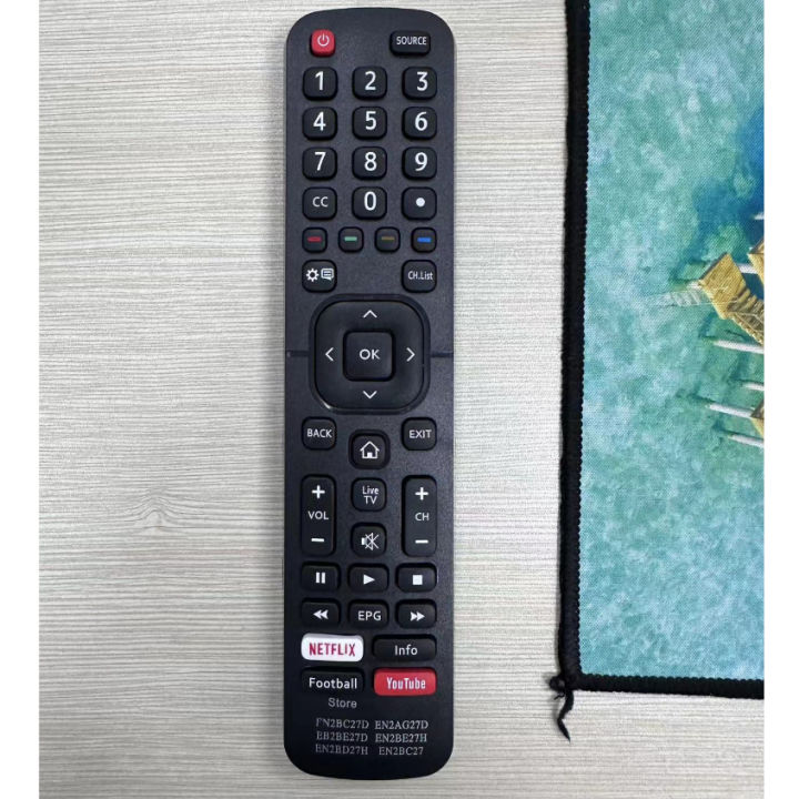 Universal remote control Hisense Dévant EN2BC27 EN2H27 EN2BC27D