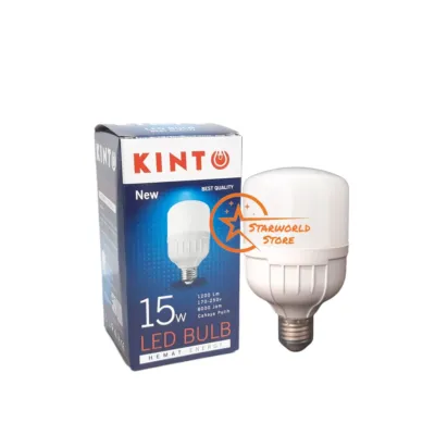 KINTO Lampu Bohlam LED Capsule Murah 15 Watt - Cahaya Putih