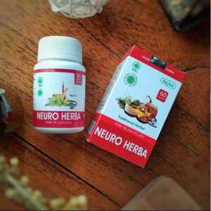 HIU NEURO HERBA Obat Stroke Kanker Melancarkan Peredaran Darah Herbal Indo Utama Isi 60 Kapsul