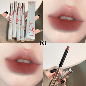 Son Thỏi Màu Bạc Nhỏ Son Môi Dạng Cốc Chống Dính Lâu Trôi Mịn Lì Nhung