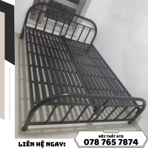 Giường bi giá rẻ - giường ngủ bằng sắt lắp ráp dễ dàng - giường sắt đơn đủ kích thước HCM Bình Dương Biên Hòa