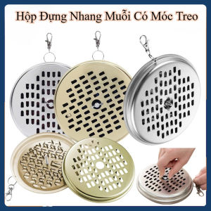 Khay Đựng Nhang Muỗi INOX Không Gỉ Khóa Gài Vặn Chốt An Toàn Hộp Đựng Nhang Muỗi Có Móc Treo -RA888